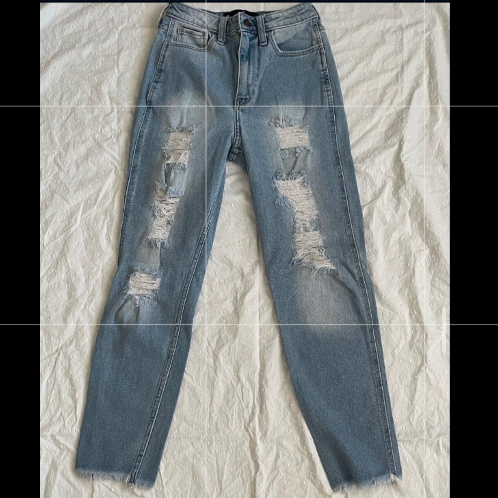 Hollister mom jeans